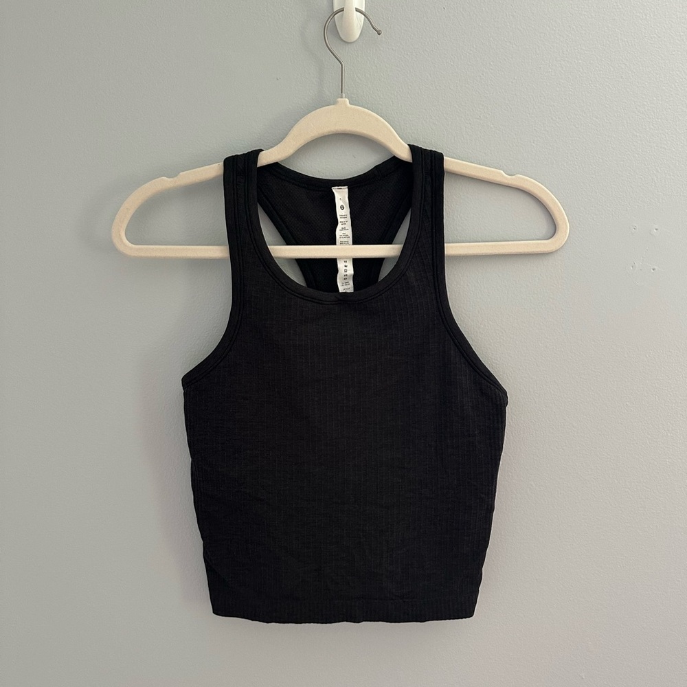 Lululemon EBB to Street Racerback Cropped Tank - Picture 1 of 4